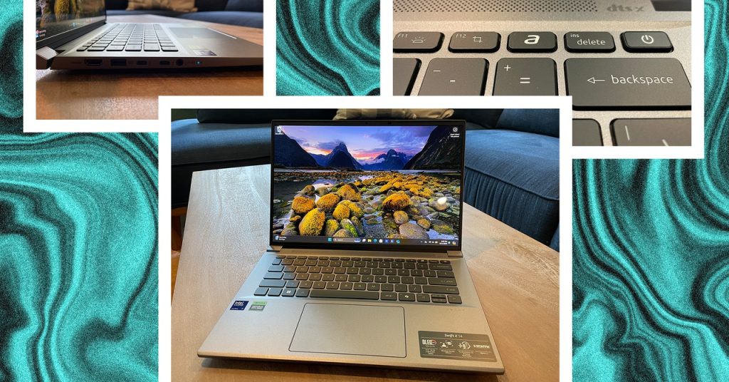 مراجعة Acer Swift X 14: كمبيوتر محمول للألعاب ساخن وصاخب
